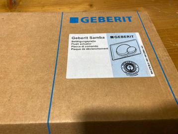 Geberit Samba Spoelknop Chroom - Nieuw beschikbaar voor biedingen
