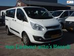 Ford Transit Custom 310 L1 Trend 9 persoons personenbus bj 1, Auto's, Voorwielaandrijving, Stof, Wit, Origineel Nederlands