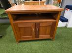 compact houten tv‑ of audiomeubel, Huis en Inrichting, Kasten | Televisiemeubels, Ophalen, Gebruikt, 50 tot 100 cm, Minder dan 100 cm