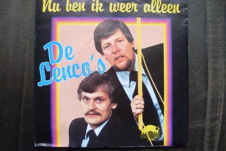 de lenco's - nu ben ik weer alleen, Cd's en Dvd's, Vinyl Singles, Zo goed als nieuw, Single, Nederlandstalig, 7 inch, Ophalen of Verzenden