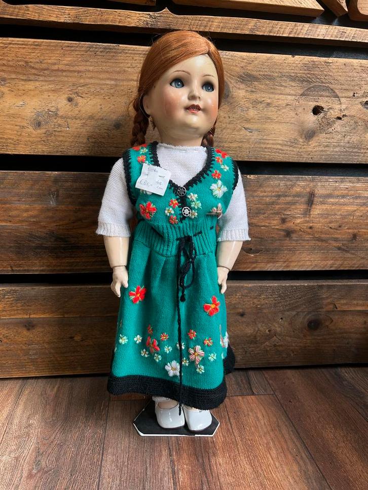 Antieke Luta Pop met Standaard - Duitsland, Antiek en Kunst, Antiek | Speelgoed, Ophalen of Verzenden