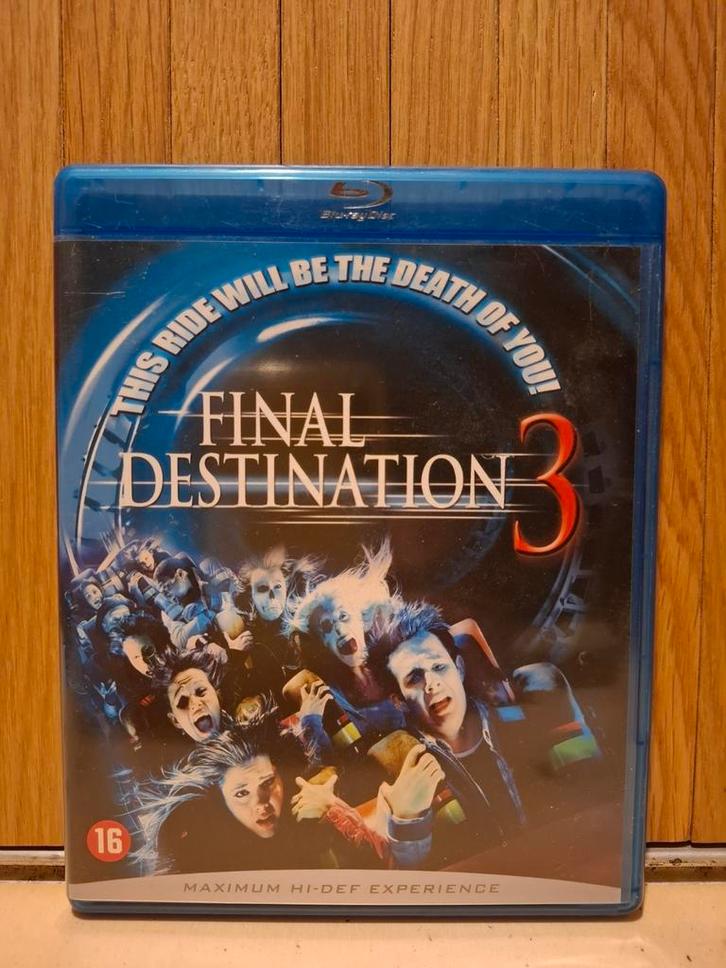 Final Destination 3 - Horror Thriller - Blu-ray, Cd's en Dvd's, Blu-ray, Zo goed als nieuw, Horror, Ophalen of Verzenden