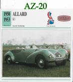 Az20 autokaart allard k1 ( 1950 - 1953 ), Verzenden, Zo goed als nieuw, Auto's