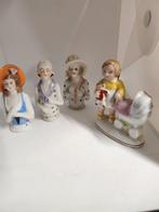 Halfdoll set van 3 stuks plus foreign dame met kinderwagen, Ophalen of Verzenden