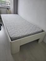 Eénpersoonsbed 2.16 * 96cm, Ophalen, Gebruikt, Eenpersoons, Wit