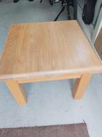 2x Bijzettafeltjes Licht Eiken, Huis en Inrichting, Tafels | Bijzettafels, Ophalen, Minder dan 45 cm, Minder dan 55 cm, Gebruikt