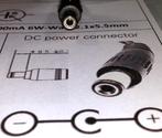 Leader MU05-N090060-C5 9V volt 0.6A 6W AC DC Adapter voeding, Ophalen of Verzenden, Zo goed als nieuw