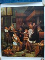 St.Nicolaas feest van Jan Steen (1626-1679), 50 tot 75 cm, Ophalen of Verzenden, Zo goed als nieuw, Foto of Poster
