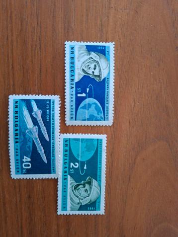 Bulgarije Ruimtevaart Postzegels 1962 - Postfris beschikbaar voor biedingen