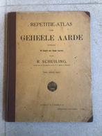 Oude repetitie atlas van R. Schuiling, Boeken, Overige atlassen, Ophalen of Verzenden, 1800 tot 2000, Wereld