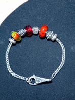 Nieuw bedel armband, Ophalen of Verzenden, Zo goed als nieuw, Zilver, Zilver