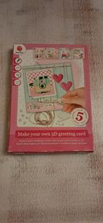 DecoTime 3D Wenskaarten Set - Nieuw!, Hobby en Vrije tijd, Ophalen of Verzenden, Nieuw