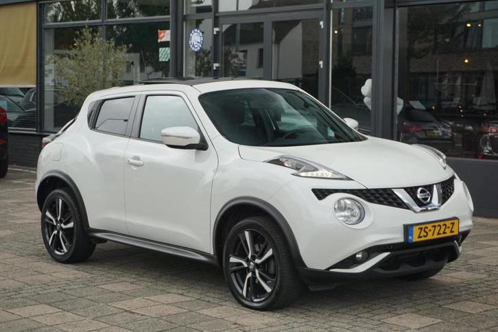 Nissan Juke 1.2 DIG-T S/S N-Connecta | Panoramadak | Climate, Auto's, Nissan, Bedrijf, Te koop, Juke, ABS, Achteruitrijcamera