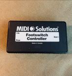 MIDI Solutions Voetschakelaar naar MIDI Controller, Ophalen of Verzenden, Nieuw
