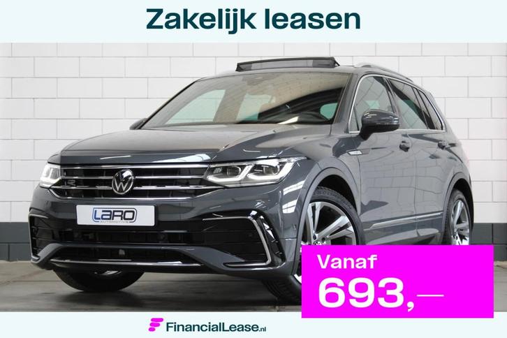 Volkswagen Tiguan 1.5 TSI R-Line | Pano Leer Memory IQ.Light, Auto's, Volkswagen, Bedrijf, Lease, Financial lease, Tiguan, ABS