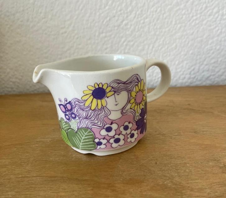 Vintage Turi design roomkannetje, Huis en Inrichting, Keuken | Servies, Zo goed als nieuw, Overige typen, Overige stijlen, Aardewerk