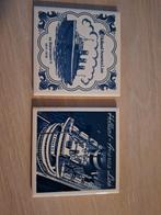 Onderzetters Holland America Line, Antiek en Kunst, Antiek | Wandborden en Tegels, Ophalen of Verzenden