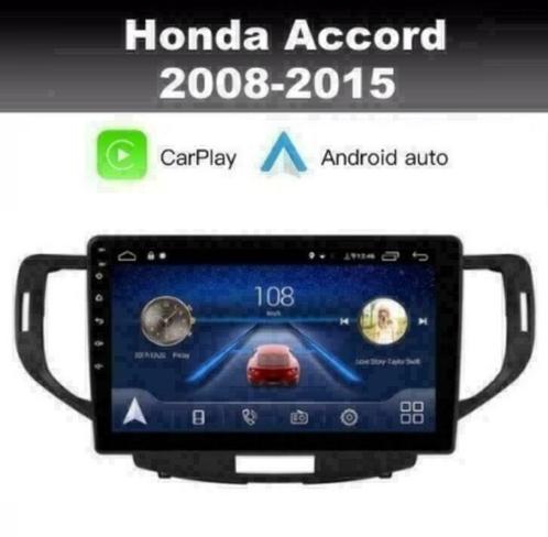 Honda Accord 2008- radio navigatie android 10 carplay dab+, Auto diversen, Autoradio's, Nieuw, Ophalen of Verzenden