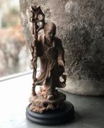 Houten monnik Chinnees Aziatisch oosters  sleets imperfect, Antiek en Kunst, Ophalen of Verzenden