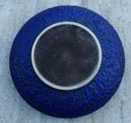 Scheurich West Germany Fat Lava Schaal Blauw + Rood + Zwart, Antiek en Kunst, Ophalen of Verzenden