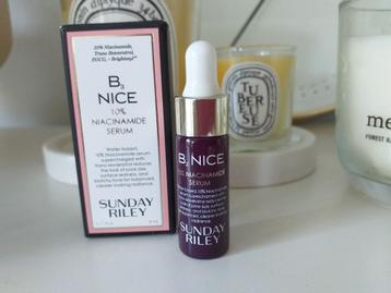 5 ML Sunday Riley B3 Nice 10% Niacinamide Serum voor 4,99  beschikbaar voor biedingen