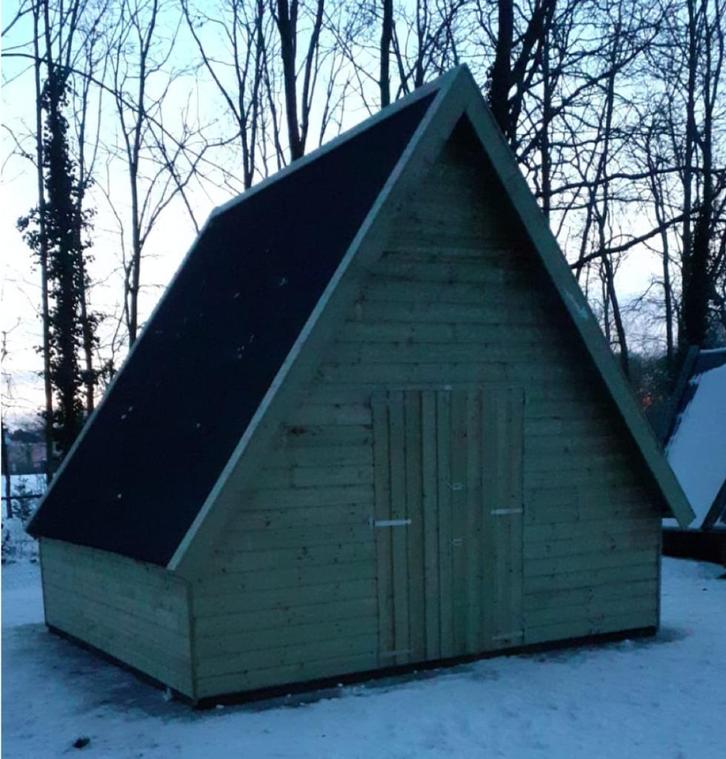 Geitenhok varkenshok hooiberg schuilstal nachthok 🐑🐐🐴🐖, Dieren en Toebehoren, Schapen, Geiten en Varkens, Geit, Meerdere dieren