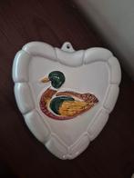 Hartvormige puddingvorm met eend, Antiek en Kunst, Ophalen of Verzenden
