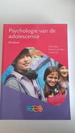 Psychologie van de adolescentie, Boeken, Wim slot, Marcel van Aken, Zo goed als nieuw, Alpha, HBO
