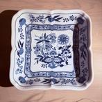 Hutschenreuther schaaltje vierkant Zwiebelmuster, Huis en Inrichting, Keuken | Servies, Ophalen, Overige stijlen, Aardewerk, Schaal of Schalen
