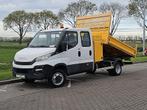 IVECO DAILY 35C14 dub.cab kipper kist!, 13 km/l, 136 pk, Gebruikt, Euro 6