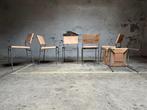 Vintage stoelen se06 Martin Visser voor ’t Spectrum, Ophalen, Zwart, Vintage, Zo goed als nieuw