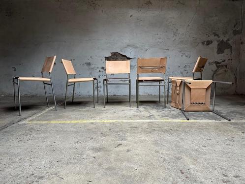 Vintage stoelen se06 Martin Visser voor ’t Spectrum, Huis en Inrichting, Stoelen, Zo goed als nieuw, Vijf, Zes of meer stoelen