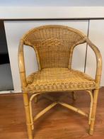 Rotan stoel, Huis en Inrichting, Stoelen, Ophalen, Zo goed als nieuw, Bruin, Eén