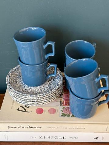 Wedgwood Enoch Kensington Chintz set van 6 kop en schotels beschikbaar voor biedingen