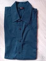 Donkerblauw overhemd mt M (Nijmegen oost), Blauw, Zo goed als nieuw, Soho, Halswijdte 39/40 (M)
