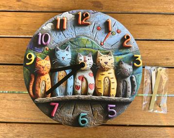 Klokje Katten, nieuw doorsnee 20 cm beschikbaar voor biedingen