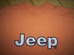 JEEP t- shirt oranje maat 152, Jeep, Ophalen of Verzenden, Zo goed als nieuw, Shirt of Longsleeve