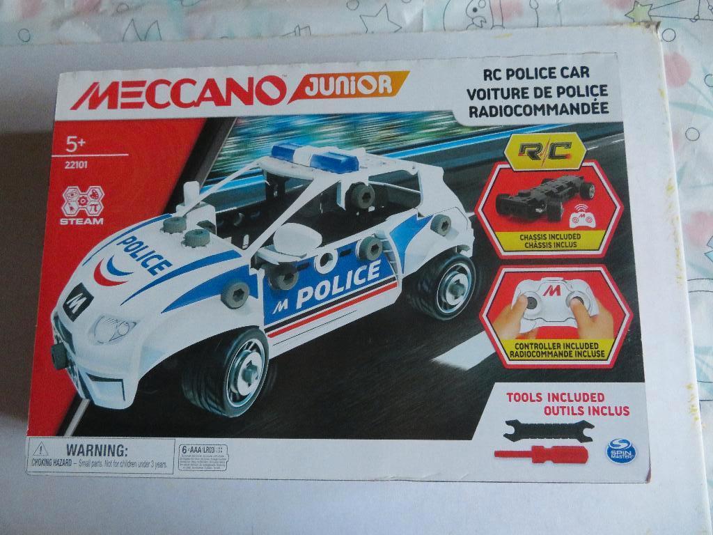 MECCANO JUNIOR ---- RC POLICE CAR, Ophalen of Verzenden