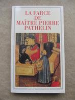 La Farce de Maître Pierre Pathelin, Boeken, Taal | Frans, Gelezen, Ophalen of Verzenden
