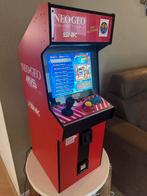 Neo Geo custom videogame tafelmodel arcade console gamekast, Spelcomputers en Games, Spelcomputers | Overige, Ophalen, Gebruikt
