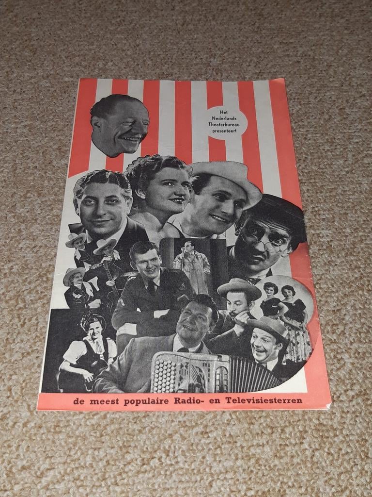 Oude Catalogus Radio- en Televisiesterren, Verzenden, Gelezen, Onbekend, Catalogus