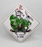 Tegeltje B-Eskadron 41 Tankbataljon, Verzenden, Landmacht, Nederland, Overige typen