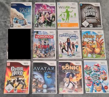 Wii - 11 Spellen aangeboden (game lot) beschikbaar voor biedingen