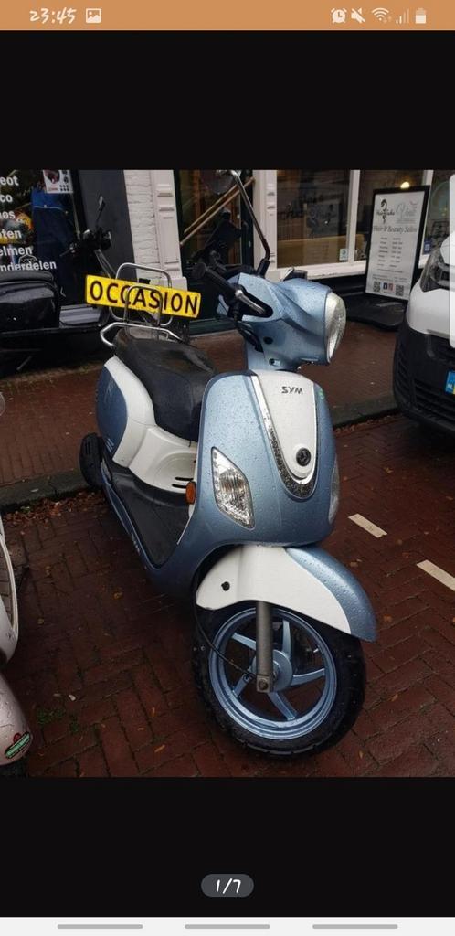 SYM FIDDEL 3., Fietsen en Brommers, Scooters | SYM, Gebruikt, Fiddle, Maximaal 45 km/u, Benzine, Ophalen