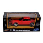RC Ford Mustang Mach 1 Rood 1:24, ., Nieuw, Ophalen of Verzenden, .