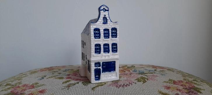 Delfts blauw  huisje met de reclame Foodmate, Verzamelen, KLM Huisjes, Zo goed als nieuw, Paleis of Waag, Ophalen of Verzenden
