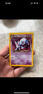 Dark Espeon Neo Destiny - Met Swirl!, Ophalen, Gebruikt, Losse kaart, Foil