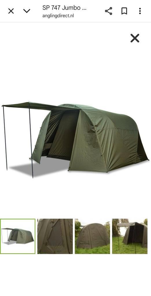 Solar Jumbo 747 Bivvy In PRIJS Verlaagd!!, Watersport en Boten, Hengelsport | Karpervissen, Zo goed als nieuw, Overige typen, Ophalen