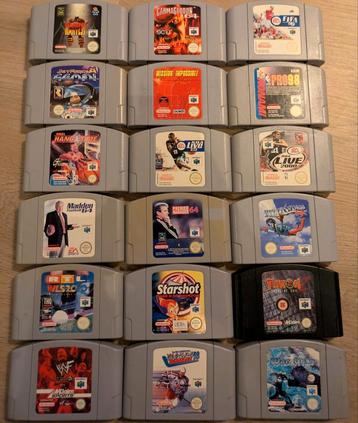 N64 Games - 10€ per stuk beschikbaar voor biedingen