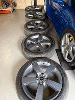 Land Rover Defender 22 inch velgen met winterbanden, Ophalen, Gebruikt, 275 mm, Banden en Velgen